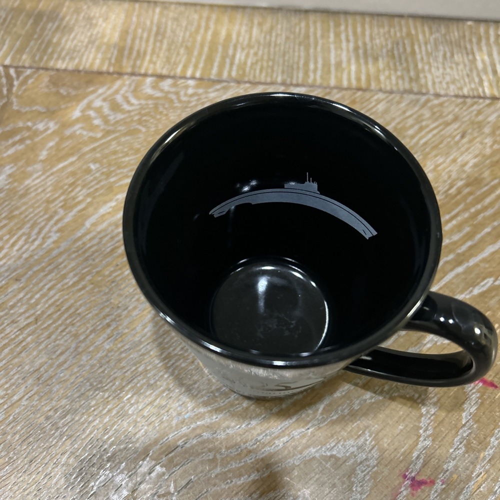 Museum of Science And Industry Chicago U-505 German Submarine Black Coffee Mug - Picture 3 of 4